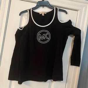 Michael Kors cold shoulder top